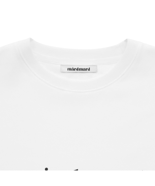 MARDMARD(マードマード)の「エッセンシャルロゴTシャツ-ホワイト(Tシャツ/カットソー・レディース・その他・FREE)」の3枚目の写真