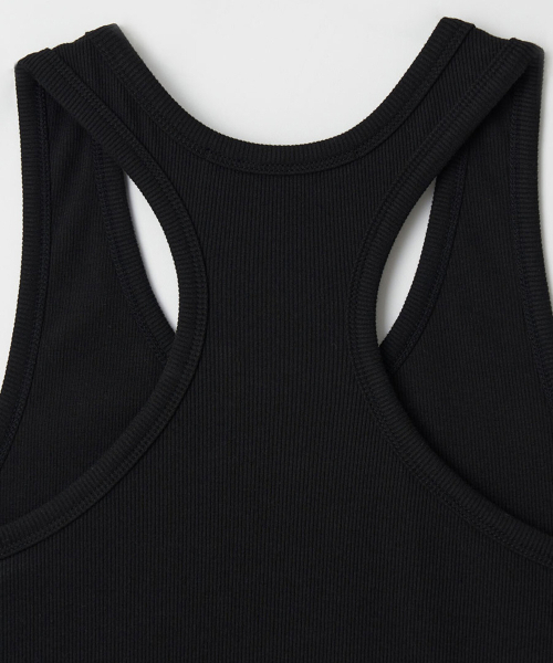51%（フィフティーワンパーセント）の「Basic curve sleeveless - Black（Tシャツ/カットソー・メンズ・その他・L/M/XL）」の3枚目の写真