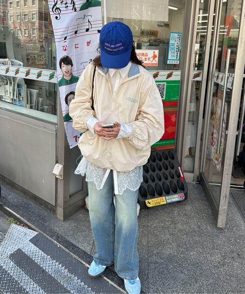 PILIT（ピリット）の「裾レースシャツ（シャツ/ブラウス・レディース・グレー/オフホワイト・MEDIUM）」の22枚目の写真