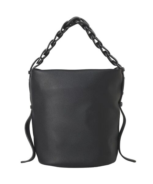 Green　Parks（グリーンパークス）の「2WAYチェーンメイクワンショルダーバッグ（ショルダーバッグ・レディース・ラベンダー/ベージュ/ブラック・FREE）」の2枚目の写真