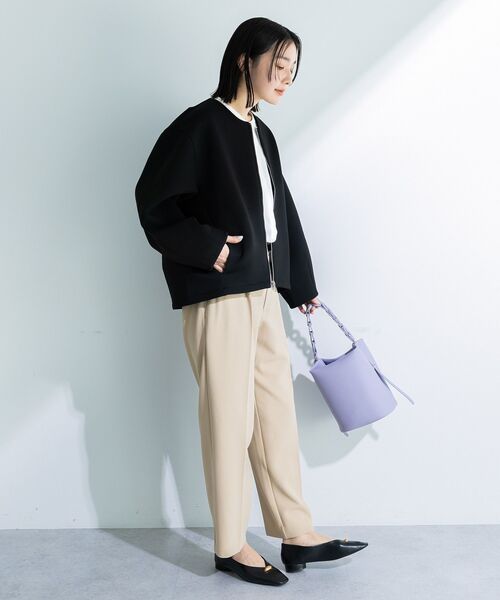 Green　Parks（グリーンパークス）の「2WAYチェーンメイクワンショルダーバッグ（ショルダーバッグ・レディース・ラベンダー/ベージュ/ブラック・FREE）」の9枚目の写真