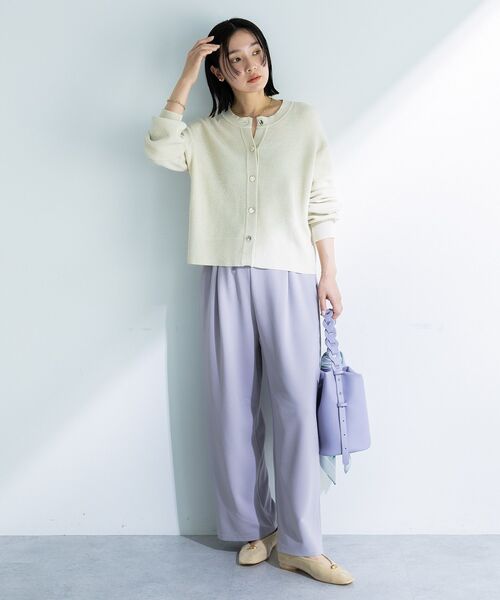 Green　Parks（グリーンパークス）の「2WAYチェーンメイクワンショルダーバッグ（ショルダーバッグ・レディース・ラベンダー/ベージュ/ブラック・FREE）」の11枚目の写真