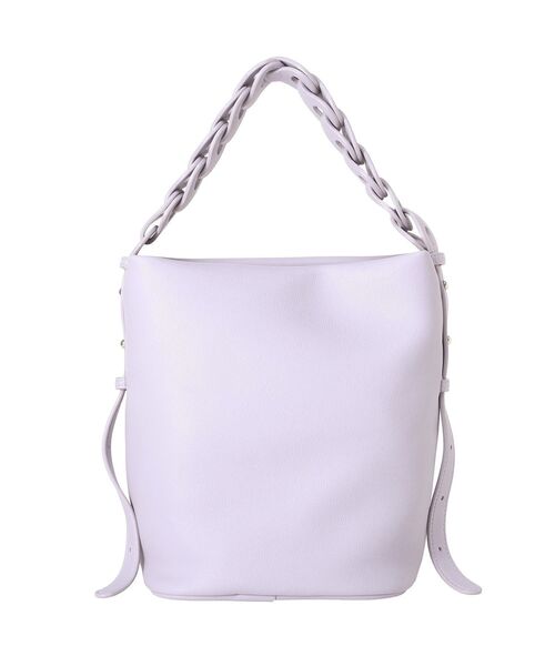 Green　Parks（グリーンパークス）の「2WAYチェーンメイクワンショルダーバッグ（ショルダーバッグ・レディース・ラベンダー/ベージュ/ブラック・FREE）」の16枚目の写真