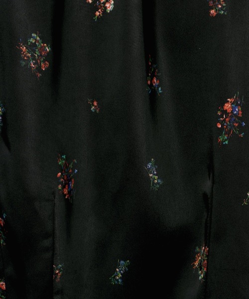 JEANASIS（ジーナシス）の「フラワーサテンコクーンパンツ/645248（その他パンツ・レディース・アイボリー/ブラック・MEDIUM/SMALL）」の10枚目の写真