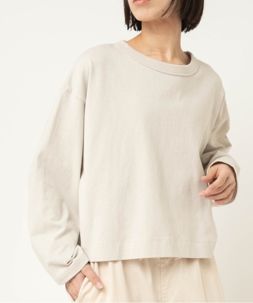 RNA-N(アールエヌエーエヌ)の「M2599 ヴィンテージコットンプルオーバー(Tシャツ/カットソー・レディース・ブルー/グレー/杢グレー/レッド・FREE)」の1枚目の写真