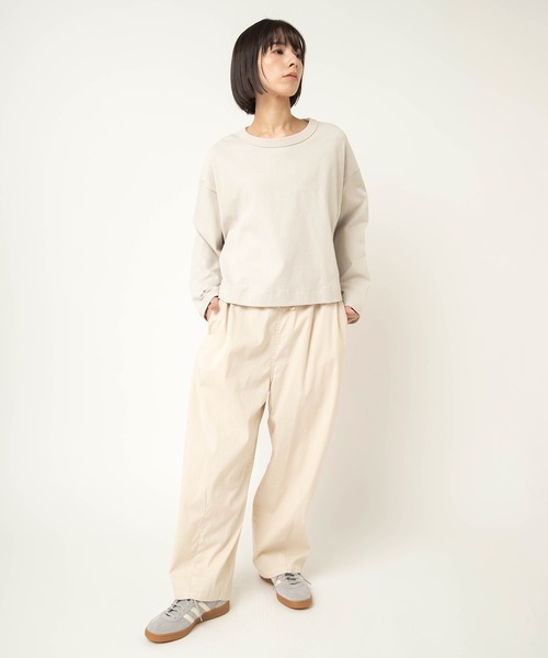 RNA-N(アールエヌエーエヌ)の「M2599 ヴィンテージコットンプルオーバー(Tシャツ/カットソー・レディース・ブルー/グレー/杢グレー/レッド・FREE)」の13枚目の写真