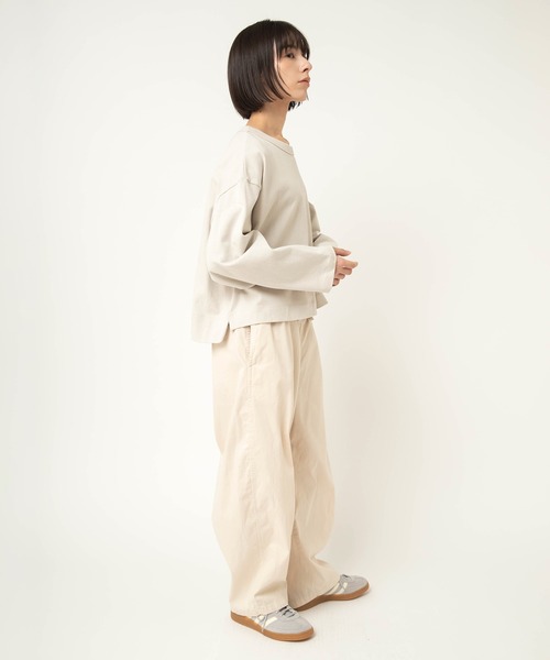 RNA-N(アールエヌエーエヌ)の「M2599 ヴィンテージコットンプルオーバー(Tシャツ/カットソー・レディース・ブルー/グレー/杢グレー/レッド・FREE)」の15枚目の写真