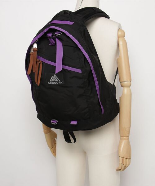GREGORY(グレゴリー)の「デイパック DAYPACK ブラックXパープル(バックパック/リュック・メンズ・ブラック×パープル・ONE SIZE)」の2枚目の写真