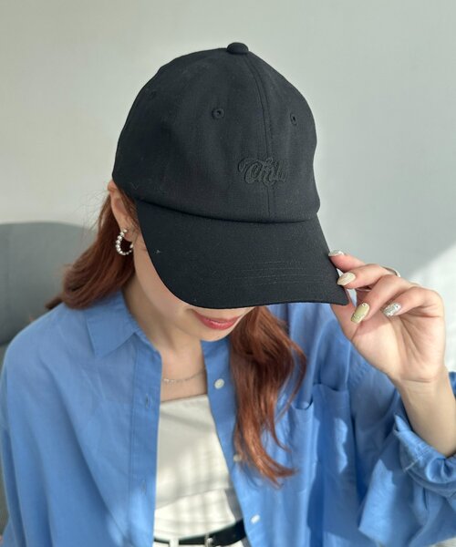 コットンリネン刺繍キャップ（キャップ）｜DISCOAT（ディスコート）の