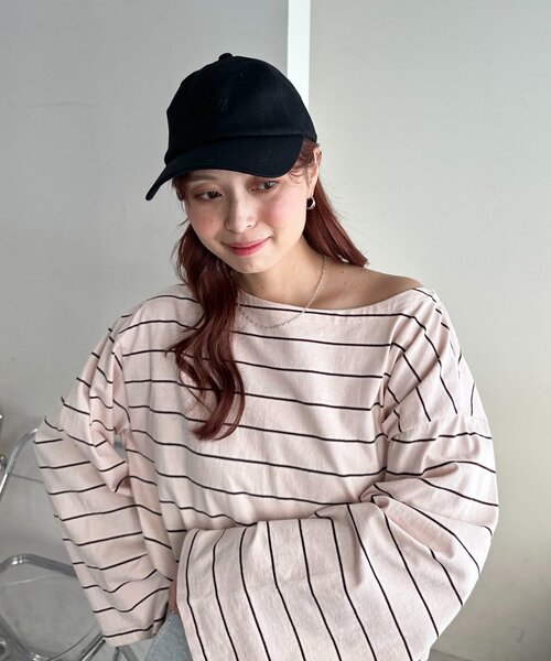 DISCOAT(ディスコート)の「コットンリネン刺繍キャップ(キャップ・レディース・ブラック/ブラウン/ベージュ・FREE)」の20枚目の写真