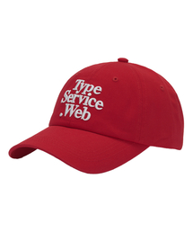 TYPESERVICE（タイプサービス）の「Typeservice Web Cap [Red]（キャップ）」