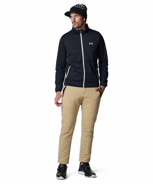 UNDER ARMOUR(アンダーアーマー)の「UAドライブ プロ インサレーテッド ハイブリッド フルジップ ジャケット(ゴルフ/メンズ)(その他アウター・メンズ・ブラック・M/2XL/XL/L)」の3枚目の写真