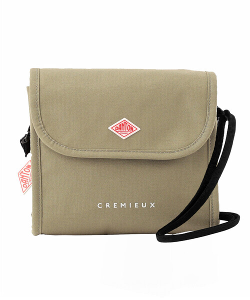 DANTON(ダントン)の「Cordura Canvas Shoulder Bag〈CREMIEUX〉(ショルダーバッグ・レディース・ブルー系その他5/グレイッシュベージュ/ブラック/オフホワイト/オレンジ/ダークグレー・-)」の4枚目の写真