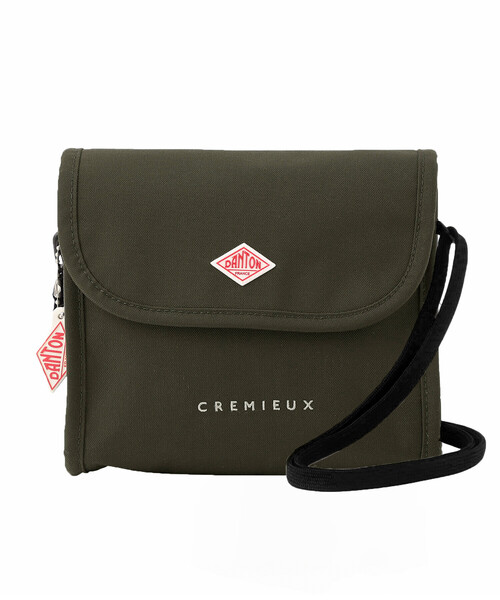 DANTON(ダントン)の「Cordura Canvas Shoulder Bag〈CREMIEUX〉(ショルダーバッグ・レディース・ブルー系その他5/グレイッシュベージュ/ブラック/オフホワイト/オレンジ/ダークグレー・-)」の1枚目の写真
