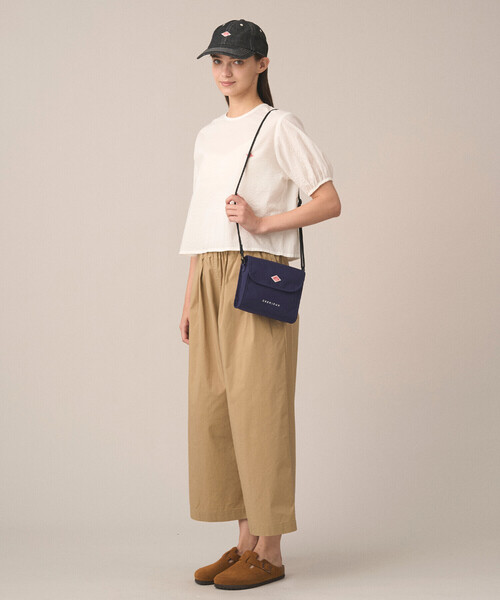 DANTON(ダントン)の「Cordura Canvas Shoulder Bag〈CREMIEUX〉(ショルダーバッグ・レディース・ブルー系その他5/グレイッシュベージュ/ブラック/オフホワイト/オレンジ/ダークグレー・-)」の8枚目の写真