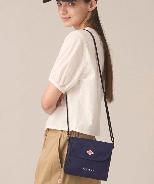 DANTON(ダントン)の「Cordura Canvas Shoulder Bag〈CREMIEUX〉(ショルダーバッグ・レディース・ブルー系その他5/グレイッシュベージュ/ブラック/オフホワイト/オレンジ/ダークグレー・-)」の5枚目の写真