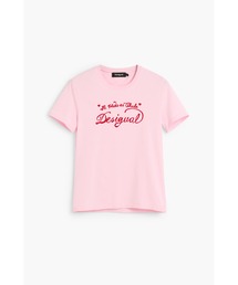 Desigualフロッキープリント半袖Tシャツ 2026年春夏 新作