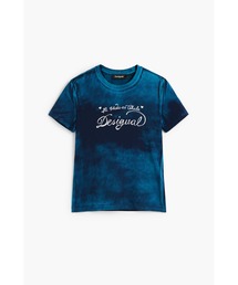Desigualフロッキープリント半袖Tシャツ 2026年春夏 新作