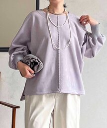 スエードドルマンプルオーバー