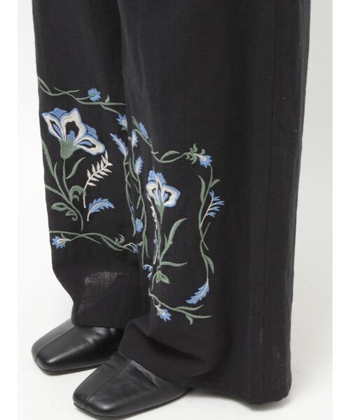 Ungrid（アングリッド）の「エンブロイダリーエスニックラフパンツ（その他パンツ・レディース・オフホワイト/ブラック/オレンジ・FREE）」の18枚目の写真