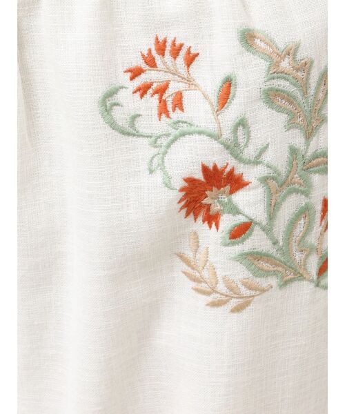 Ungrid（アングリッド）の「エンブロイダリーエスニックラフパンツ（その他パンツ・レディース・オフホワイト/ブラック/オレンジ・FREE）」の21枚目の写真