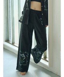 Ungrid | エンブロイダリーエスニックラフパンツ(その他パンツ)
