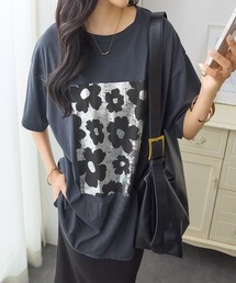 箔プリントTシャツ