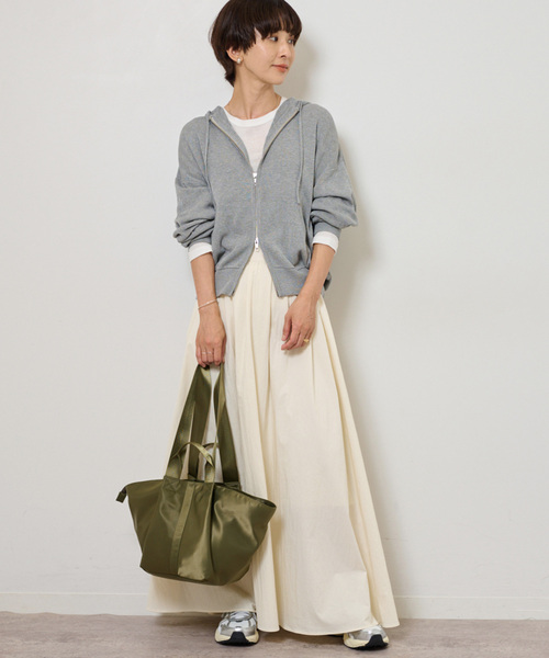 JOURNAL STANDARD relume（ジャーナルスタンダード　レリューム）の「《WEB限定追加》relumeナイロントートバッグ（トートバッグ・レディース・ネイビー/カーキ/ブラック・FREE）」の5枚目の写真