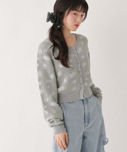 Heather（ヘザー）の「レースリボンバレッタ　659920（バレッタ/ヘアクリップ・レディース・ブラック/アイボリー・ONE SIZE）」の5枚目の写真