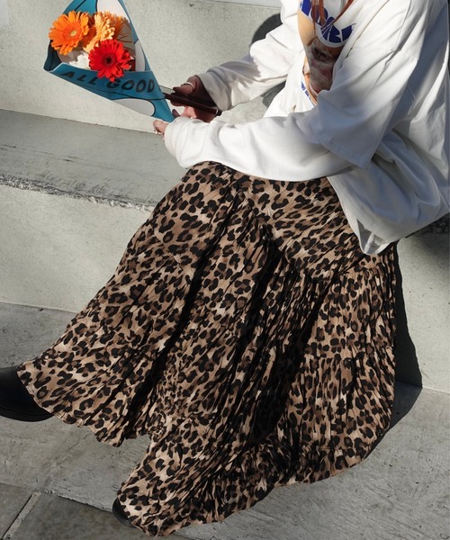 TEEN BOOP(ティーンブープ)の「レオパードボリュームSK(スカート・レディース・レオパード・FREE)」の16枚目の写真