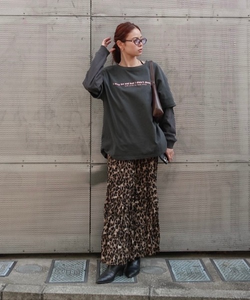 TEEN BOOP(ティーンブープ)の「レオパードボリュームSK(スカート・レディース・レオパード・FREE)」の8枚目の写真