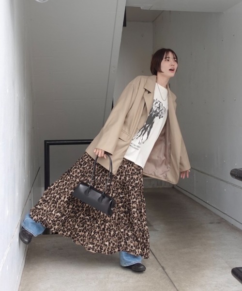 TEEN BOOP(ティーンブープ)の「レオパードボリュームSK(スカート・レディース・レオパード・FREE)」の22枚目の写真