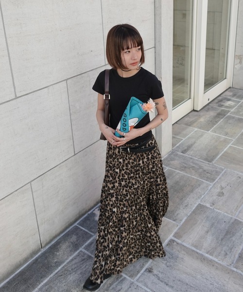 TEEN BOOP(ティーンブープ)の「レオパードボリュームSK(スカート・レディース・レオパード・FREE)」の3枚目の写真
