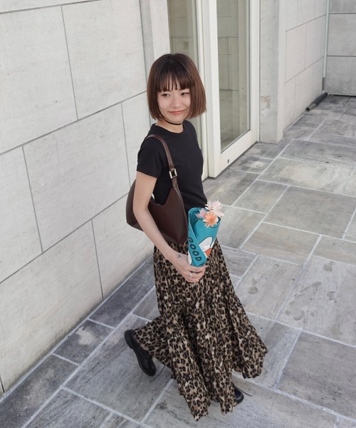 TEEN BOOP(ティーンブープ)の「レオパードボリュームSK(スカート・レディース・レオパード・FREE)」の4枚目の写真