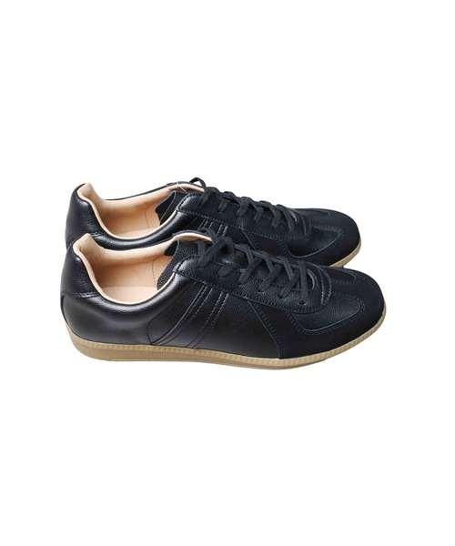 GERMAN TRAINER(ジャーマントレーナー)の「★GERMAN TRAINER★ジャーマントレーナー(スニーカー・メンズ・ホワイト×ホワイト/ブラック・39/38/37/36/44/43/42/41/40)」の4枚目の写真