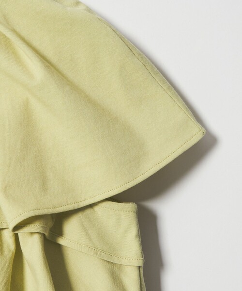 EMMEL REFINES(エメルリファインズ)の「<EMMEL REFINES>EM ティアードフリル カットソー トップス(Tシャツ/カットソー・レディース・ブラック/ホワイト/ライム・FREE)」の12枚目の写真