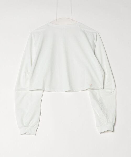 adidas(アディダス)の「DAY//0 長袖Tシャツ / RUN LS TEE W / ロンT / アディダス adidas(Tシャツ/カットソー・レディース・ベージュ・X-LARGE/SMALL/MEDIUM/LARGE)」の3枚目の写真