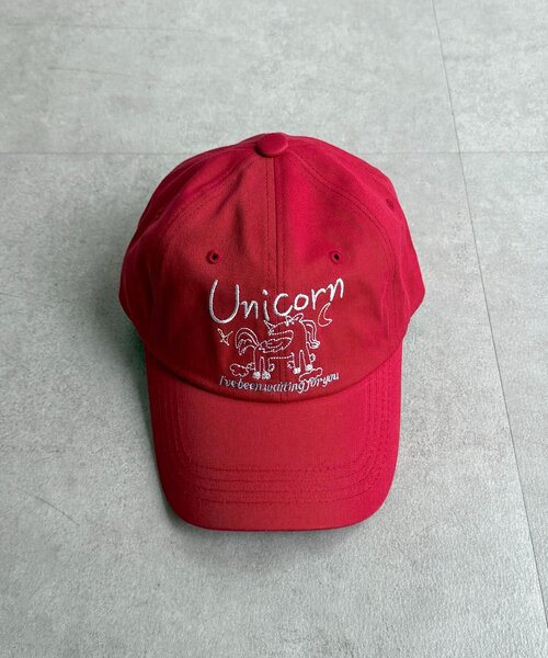 CPCM（シーピーシーエム）の「ユニコーンカラーキャップ（キャップ・レディース・レッド/ベージュ/ネイビー・FREE）」の17枚目の写真