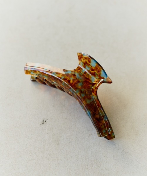 Libra Cue（リブラ キュー）の「ロングバーヘアクリップ（バレッタ/ヘアクリップ・レディース・ブルー/ベージュ・FREE）」の10枚目の写真