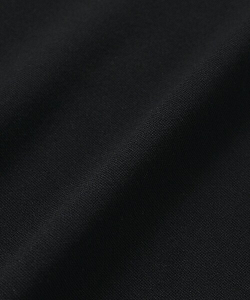 MACKINTOSH LONDON(マッキントッシュ ロンドン)の「ミラノリブボーダージャケット(ノーカラージャケット・レディース・ブラック/ベージュ・38)」の3枚目の写真