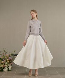 cle blatt（クレブラット）の「ギャザーボリュームフレアスカート（スカート）」