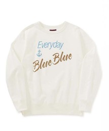 BLUE BLUE（ブルーブルー）の「Everyday Blue Blue クルーネック スウェット（スウェット）」