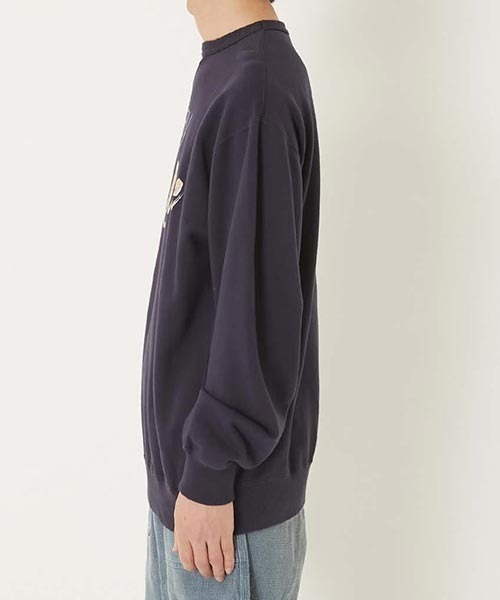 BLUE BLUE(ブルーブルー)の「Everyday Blue Blue クルーネック スウェット(スウェット・メンズ・ホワイト/ネイビー・L/XL/S/M)」の11枚目の写真