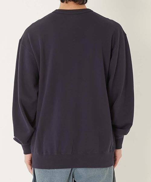 BLUE BLUE(ブルーブルー)の「Everyday Blue Blue クルーネック スウェット(スウェット・メンズ・ホワイト/ネイビー・L/XL/S/M)」の12枚目の写真