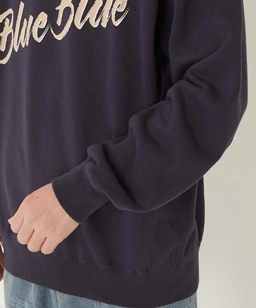 BLUE BLUE(ブルーブルー)の「Everyday Blue Blue クルーネック スウェット(スウェット・メンズ・ホワイト/ネイビー・L/XL/S/M)」の14枚目の写真