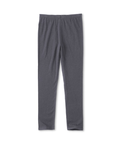 無印良品(ムジルシリョウヒン)の「キッズ さらっと綿UVカット レギンス(十分丈)(レギンス/スパッツ・キッズ・ブラック/ブラウン系/グレー系・110/120/130/140/150)」の2枚目の写真