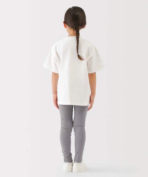 無印良品(ムジルシリョウヒン)の「キッズ さらっと綿UVカット レギンス(十分丈)(レギンス/スパッツ・キッズ・ブラック/ブラウン系/グレー系・110/120/130/140/150)」の8枚目の写真