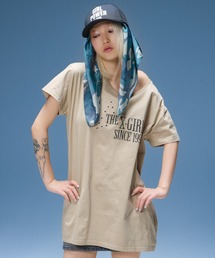 X-girl | EYELET STAR S/S TEE DRESS(ワンピース)