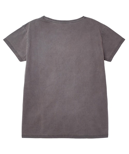 X-girl(エックスガール)の「EYELET STAR S/S TEE DRESS(ワンピース・レディース・ベージュ/チャコール・S/M)」の11枚目の写真