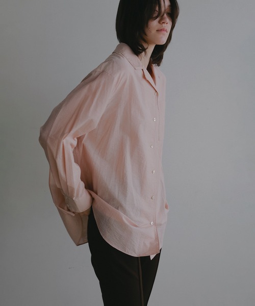 美品】MANOF CUT JACQUARD SHIRT 店舗限定カラー MANOF FRILL NECK RIB 